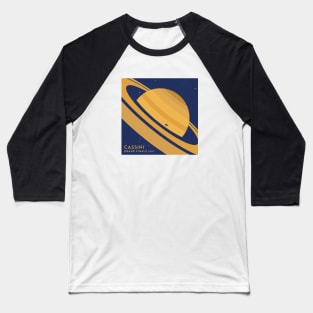 Cassini Grand Finale Saturn Baseball T-Shirt